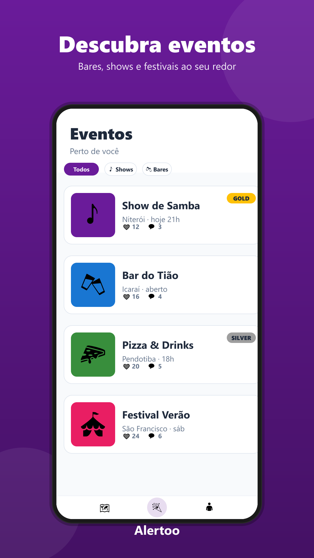 Eventos perto de você