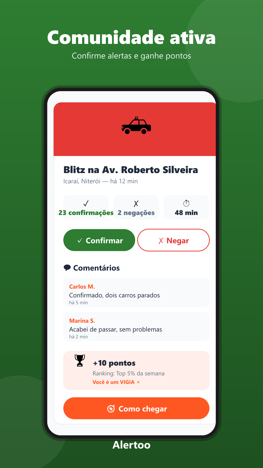 Comunidade e ranking